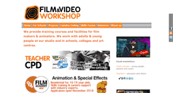 Desktop Screenshot of filmworkshop.com